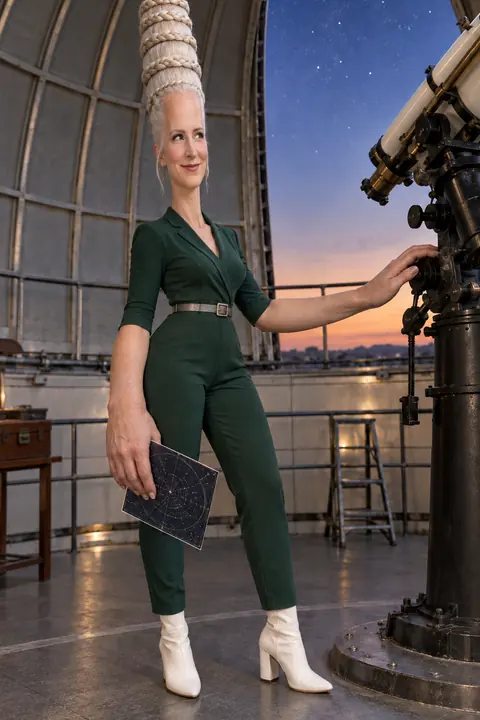 Portrait de Juliette, astrophysicienne, personnage de Tout pour la villa.
